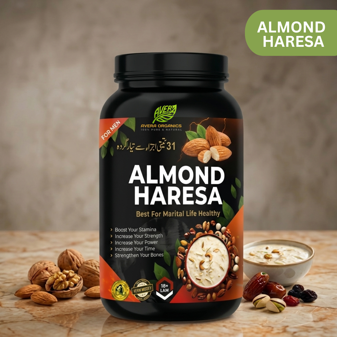 Almond Haresa – Premium Almond-Rich Strength & Vitality Formula for Men
