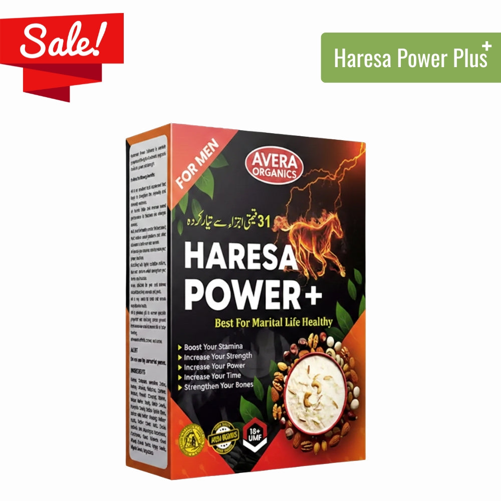 Haresa Power Plus – Advanced Natural Strength &amp; Vitality Formula for Men